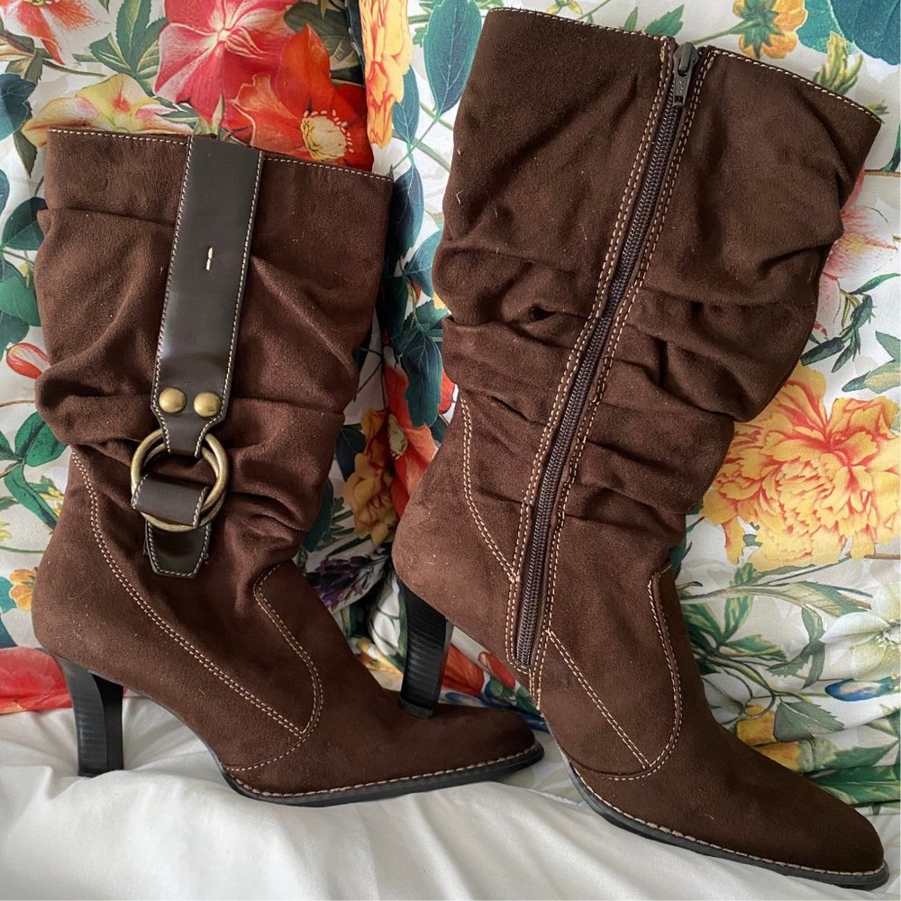 VINTAGE! Woman's Suede Boots 🆕 Brand New, Never Worn